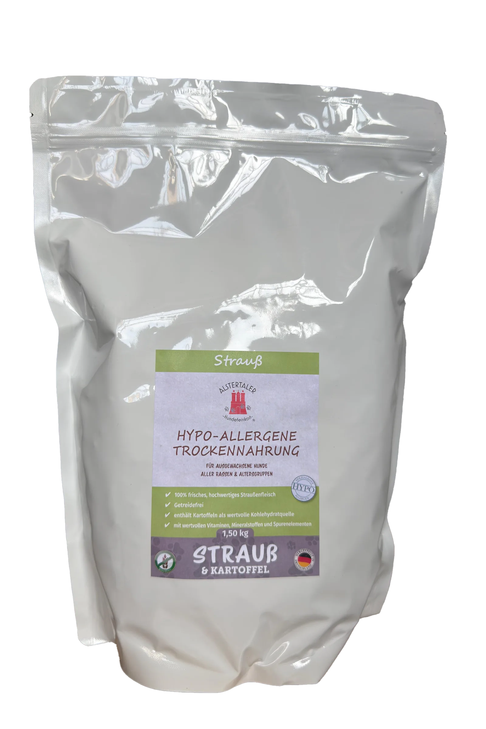 Strauß – Trockenfutter